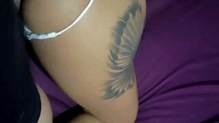 Milf with Big Ass Rides Rookie's Monster Cock in Lingerie