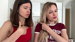 hey, let's chat over coffee and matcha with blonde lovers gina gerson and maya rose ☕🍵