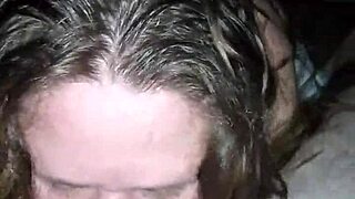 You won't believe this moco space white girl giving milf blowjob action.