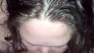 You won't believe this moco space white girl giving milf blowjob action.