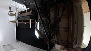 Mandy Mynxx delivers choking deepthroat blowjob with gagging hardcore sucking on skinny slut penis