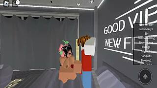 Roblox Sex Scene Depicts Blonde Engaging With Black Partner In Big Ass Encounter