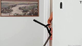 Stepmother Facesits and Scissors in Lesbian Bedroom Affair with Vibrator Play