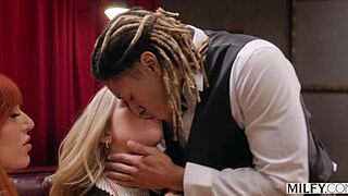 hey check out curvy milf lauren phillips and blonde ashley alexander sharing that bbc