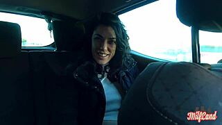 Sabrine, that sumptuous brunette, wants anal sex so bad