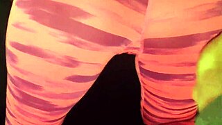 Curvy Brunette Lola Fucked in Bedroom While Learning GTA. Bent Over Doggystyle Sex With Mature Wife in Lingerie and Ass Shaking.