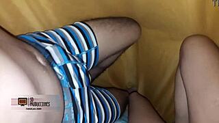 Emo brunette amateur homemade interracial creampie doggystyle deepthroat with indian latina