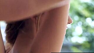 bootylicious babe emily thornes gets drilled hard in shaved pussy with tattoo details and innocent moans echoing