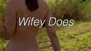 Young wife nude walk debut