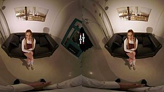 Dark Room VR - I PRESCRIBE RIPPING PANTIES OFF This Redhead's Big Ass and Tits in Hardcore Cowgirl Ride