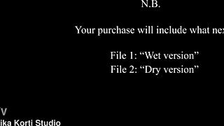 Why Does Saggy-Titted Slut Ellie Wain Crave Her First Wet DVP from Black Cocks with Pee?