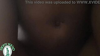 she rides like a horse rider on that ebony homemade setup