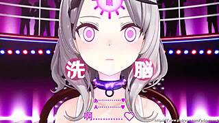 Hey, check out this blowjob and dancing action in VTuber style
