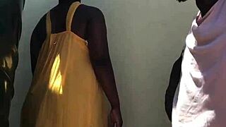 Farm Boy Experiences First Time Encounter on Ranch with Ebony and Indian Hookers in Outdoor Group Hardcore