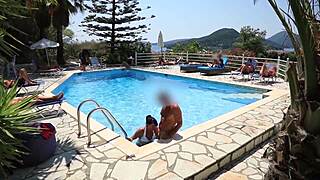 Group outdoor anal orgy with big cock blowjobs and rough creampie action in wild public setting