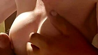 Feeling her soft tits while giving an intimate handjob brings such deep emotions