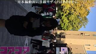 I feel so connected seducing top students at Inada school festival with secret techniques