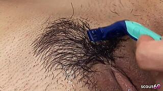 Petite Japanese teen enjoys group tennis lesson adventure in uncensored JAV.