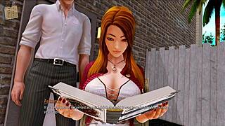 Harem hotel episode 341 with game action in hotel setting