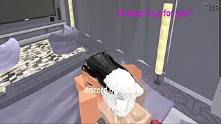 Roblox cutie wanted it rough in anal and deepthroat 😏