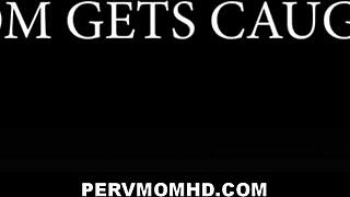 hot petite blonde stepmom seduces her big cock stepson at home alone pov