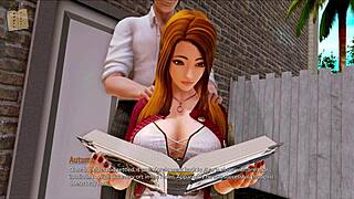 Harem hotel episode 341 with game action in hotel setting