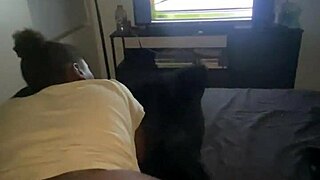 Pov fucking in the 1990s with petite skinny nympho taking big black cock in orgasm