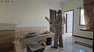 Construction Worker Gets Satisfied with 3some Visit from Big Tits Bosses Featuring Anal and Blowjob Action