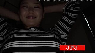 an amateur experiences intimate japanese asian moments during sex in the dark with subtle passion