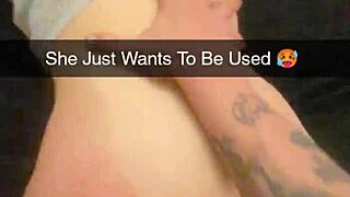 Cheating milf wife gets fucked rough after club on Snapchat. Richelle Rose takes big cock in doggystyle pov with cum swallow.