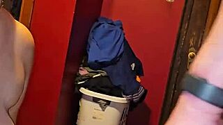 This milf experiences her first time getting pissed on during hardcore session then drinks and swallows it all.