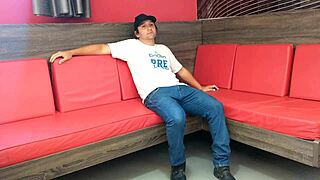 i love bending over for bareback sex in the public restaurant with that fat latina milf