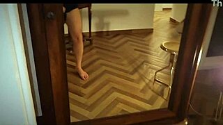 casual story of italian skinny guy riding solo with dirty talk and panty sniffing while neighbor watches