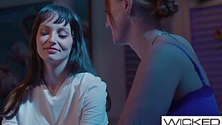 so lexi luna dives into her fantasy, munching on that first hot redhead pussy like it's everything