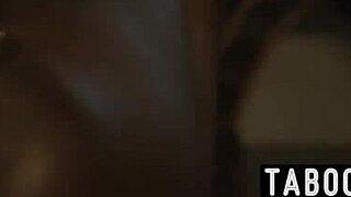 Lesbian black panthers Ana Foxxx and Scarlit Scandal engage in a scandalous taboo session. They focus on fingering and licking for mutual pleasure.