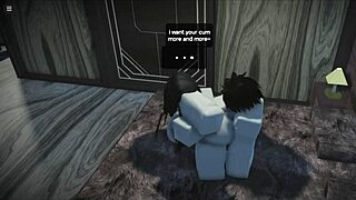 fucking another cute fan rough on roblox studio condo 😈
