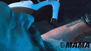 i mean, this hot milf seduces her friend using her feet, all in sheer lingerie, complete on sheer and x-red