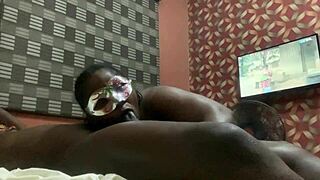 girlfriend gives blow job before riding and fucking with tan lines