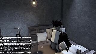 Teaching her a lesson in Roblox for keeping me waiting 😏