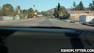 Lp officer pulls out big cock for two shoplifter teens to suck in office