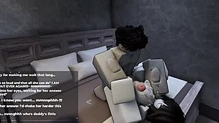 Teaching her a lesson in Roblox for keeping me waiting 😏