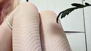 hey elza koms, ready to dominate with fetish feet and tight wet pussy in lingerie?