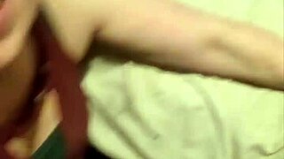 divinity gives deepthroat to friend in homemade session with cum covered facial