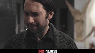 Perv Stud Fucks Sexy Cyborg Brunette in Rough Doggystyle. He Rides Her Hard with Deepthroat Blowjob and Cowgirl Fantasy.