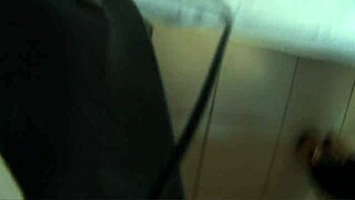 Intense slutty teen sucking balls in fishnets lingerie