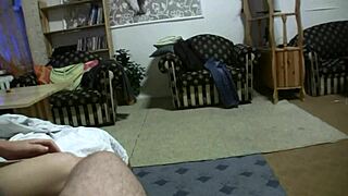 Amateur babe with big tits gives homemade deepthroat blowjob in couple pov until cum covers her cute face