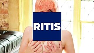 this nurse teases in lingerie before getting fucked hard by patient. she swallows cumshot on her face