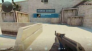 Hey, you Counter-Strike pro with 1500 hours, getting pounded by this 250-hour newbie and his big cock?