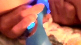 face down with ass spread for intense vibrator orgasm