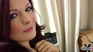 Intense Lesbian Dildo Fucking Show with Hotties Janessa Jordan